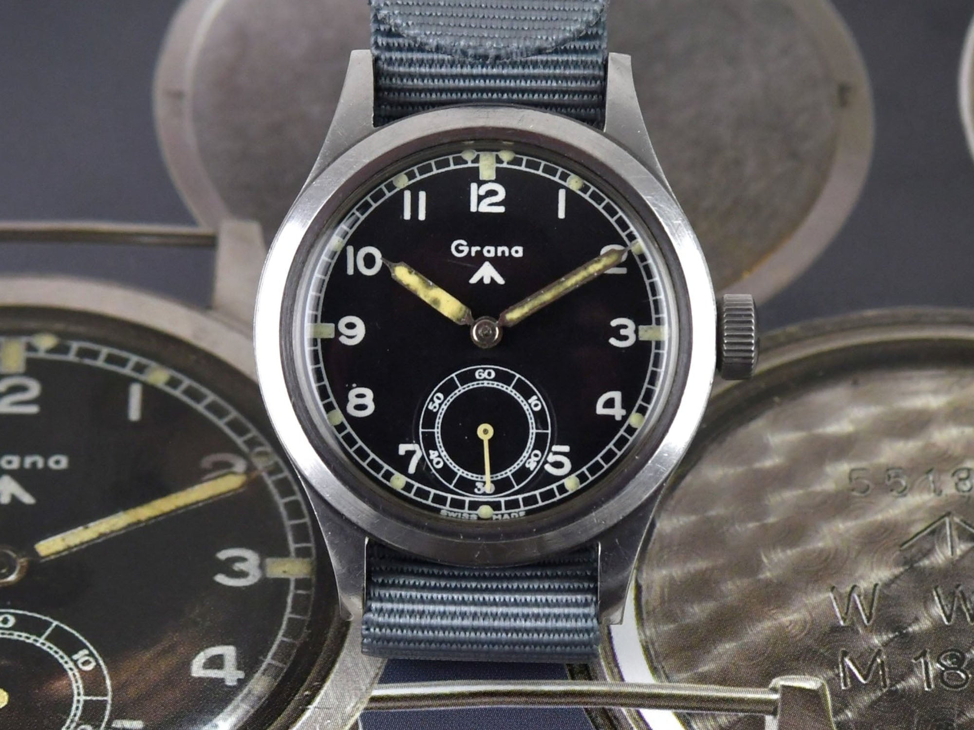 Buy Grana W.W.W. rare military watch M18565 | Buy Grana Dirty Dozen – A  COLLECTED MAN